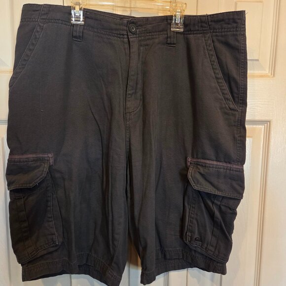 Quicksilver Shorts Mens 36 - Dark Gray - 100% Cotton - Picture 1 of 3